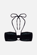 Haut de maillot Molly Gaufre NOIR