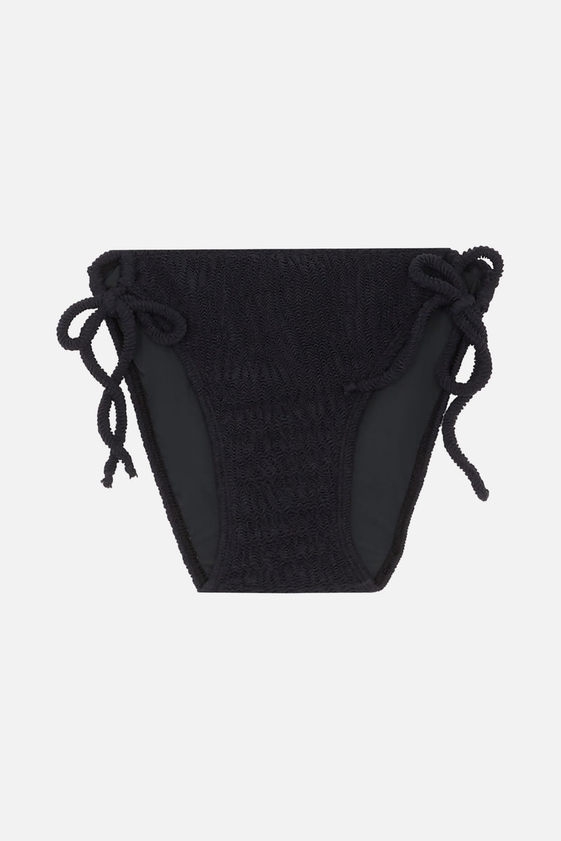 Bas de maillot Wood Gaufre NOIR