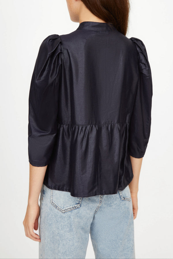 Blouse Away Laque MARINE