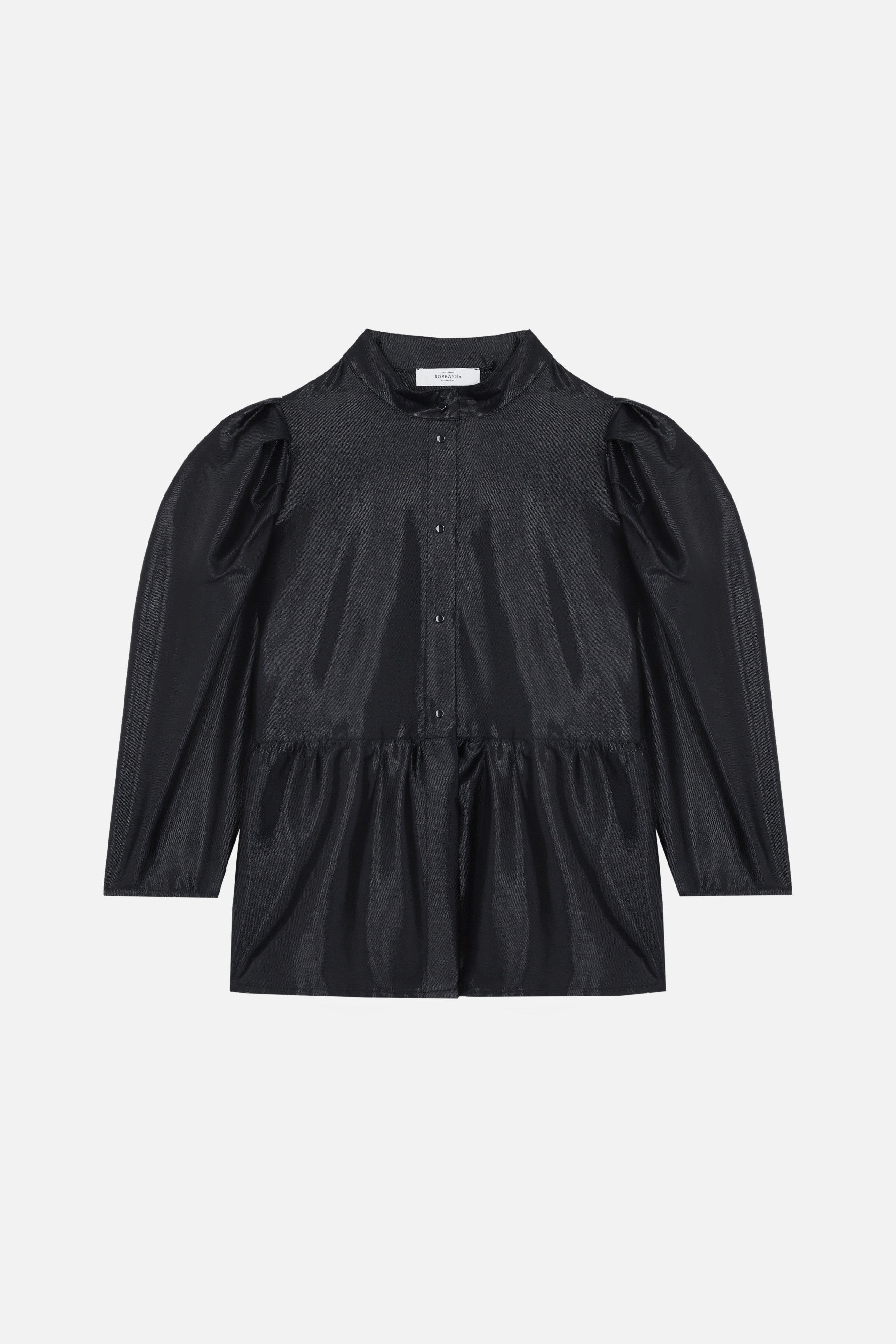 Away Lacquer Blouse NAVY
