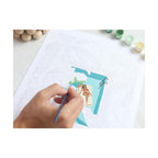 Coffret Peinture Au Numéro - Petit Pinceau - Daydreaming Par Nora Dong
