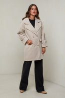 Coat 11351 - Beige