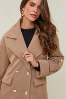 Coat 11351 - Camel