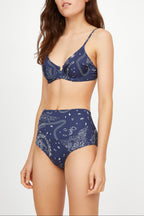 Haut de maillot de bain Boy Lucio MARINE