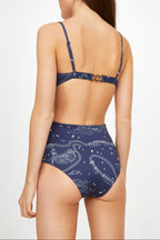 Haut de maillot de bain Boy Lucio MARINE