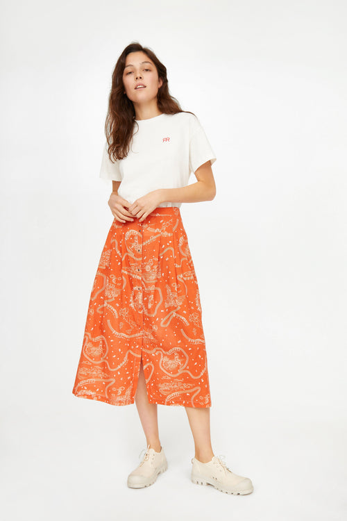 Falda Mendes Lucio - Estampado TERRE