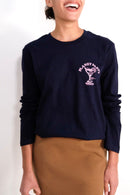 T-Shirt Tomy - Navy/Rose