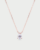 Collier Chaîne Éclat - Rose