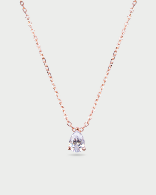 Collier Chaîne Éclat - Rose