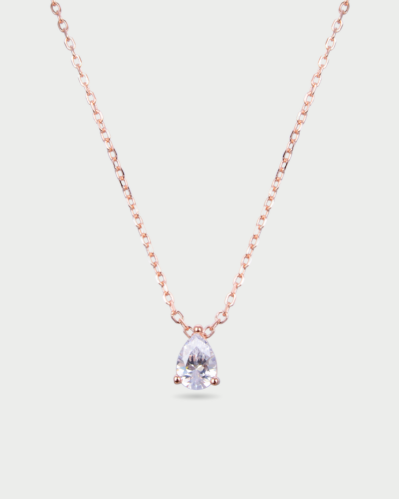 Collier Chaîne Éclat - Rose