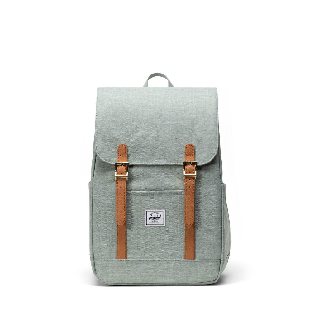 Mochila - Herschel Retreat Small Backpac - Iceberg Green Crosshatch