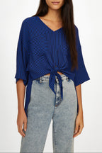 Bacio Melina NAVY Blouse