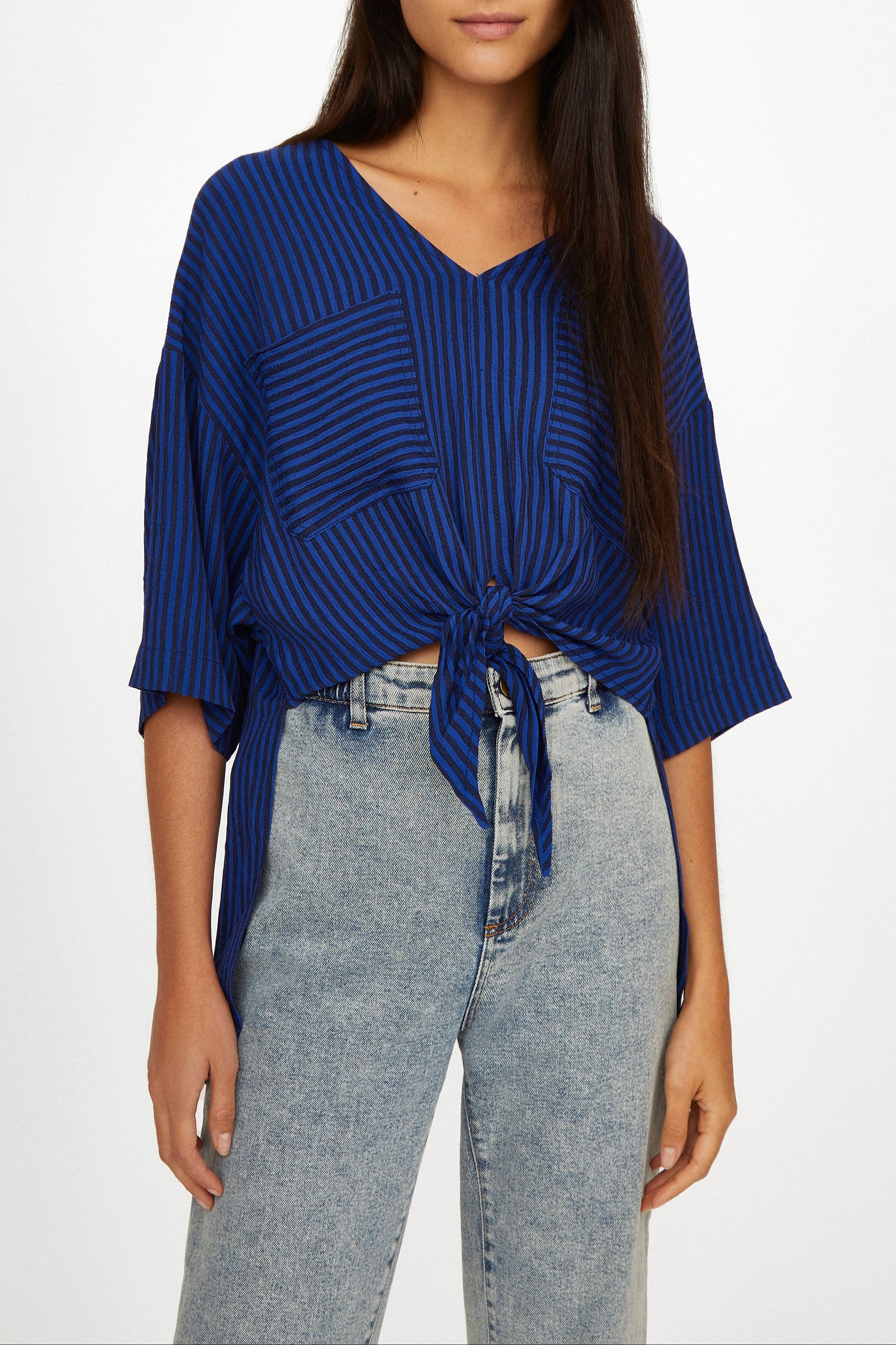 Bacio Melina NAVY Blouse