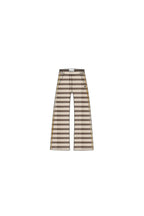 Pantalon Charlie Fluffy Rayure Chocolat