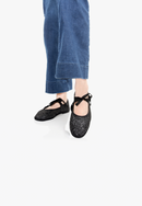 Furlanes Mary Janes - Glitter Black - Femme