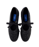 Furlanes Mary Janes - Glitter Black - Femme