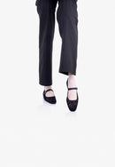 Furlanes Mary Janes - Zebra Black Mesh - Femme