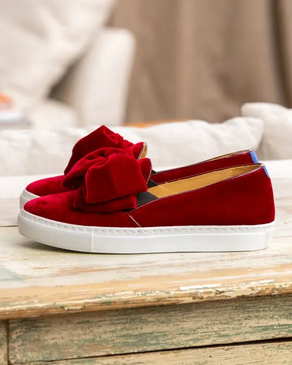 Slip-Ons Archibald - Rouge - Femme