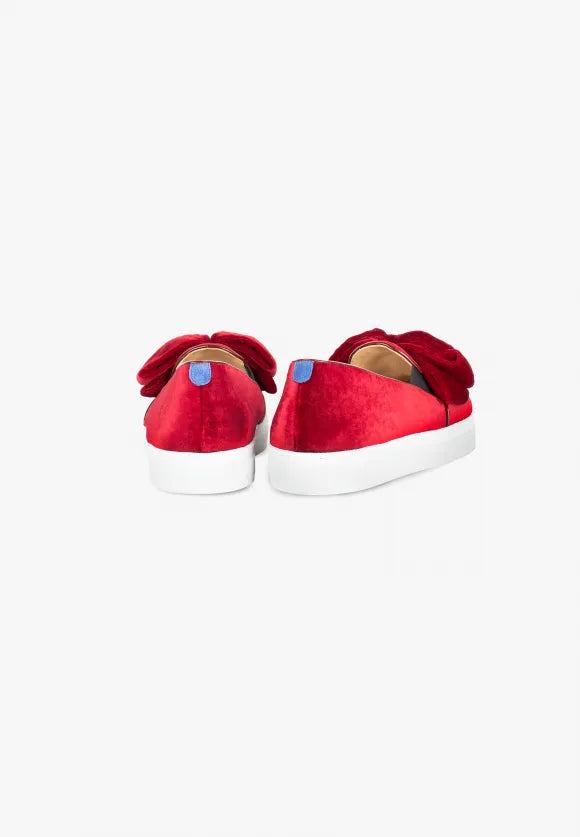 Slip-Ons Archibald - Rouge - Femme