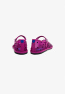 Mercedita Furlanes Lunares Fucsia Malla - Mujer