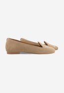 Pantuflas François Feather - Camel - Mujer