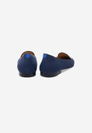 François Feather Canvas Slippers - Navy - Women
