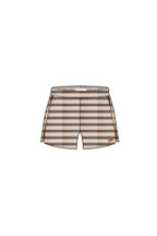 Pantalon Charlie Fluffy Rayure Chocolat