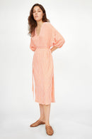 Robe Fine Melina MANDARINE