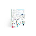 Paint By Number Set - Small Brush - Skiing Among Mountains By Katie Smith