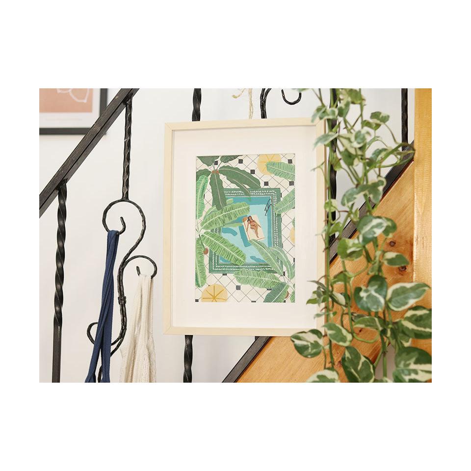 Coffret Peinture Au Numéro - Petit Pinceau - Daydreaming Par Nora Dong
