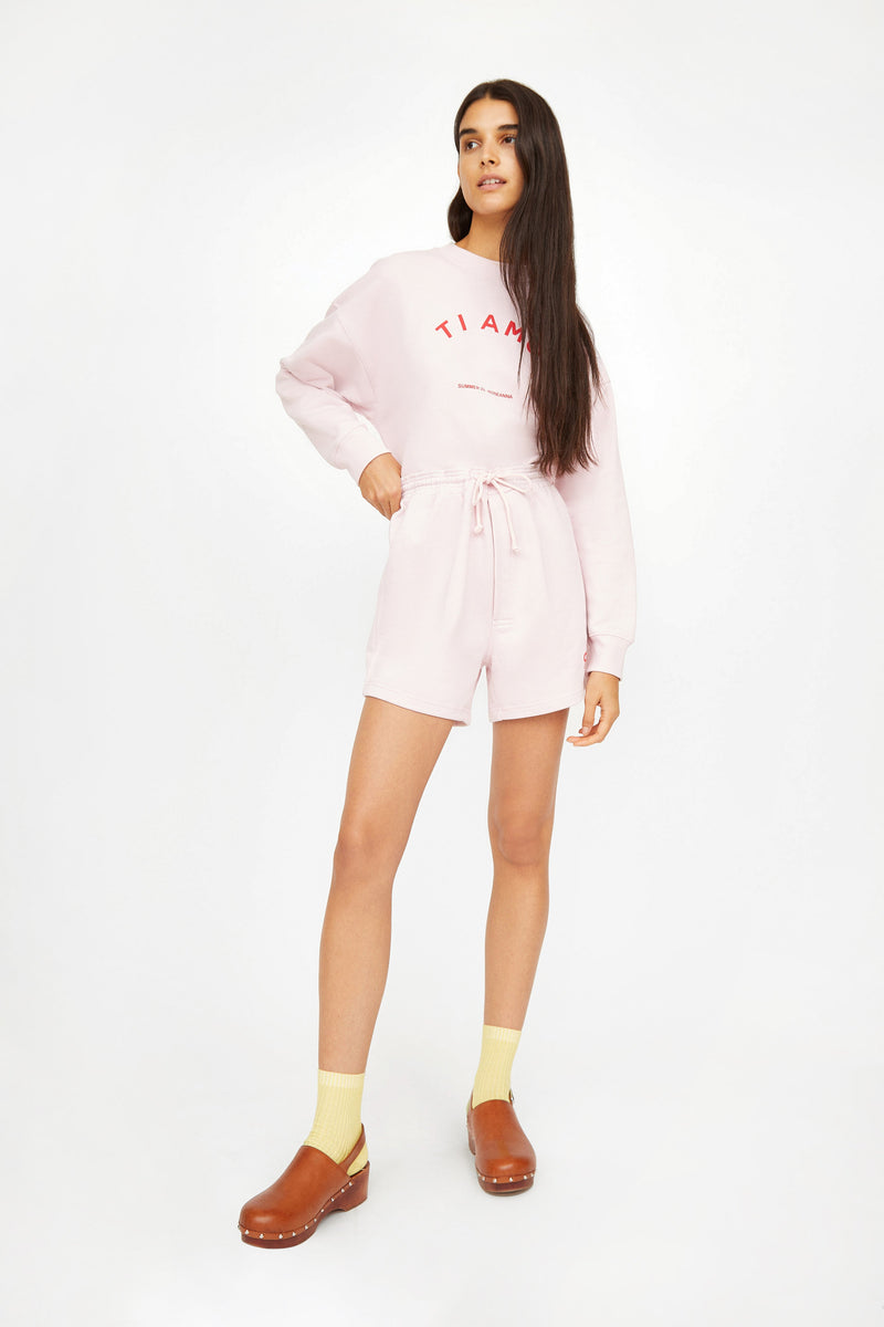 Dan RR Fleece Shorts SOFT PINK