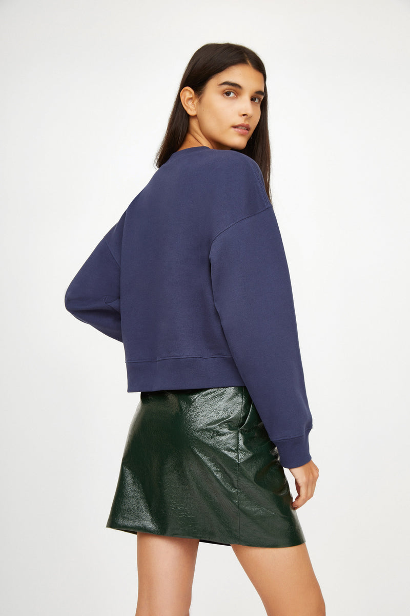 Ti Amo Fleece Sweatshirt NAVY