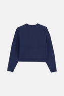 Ti Amo Fleece Sweatshirt NAVY