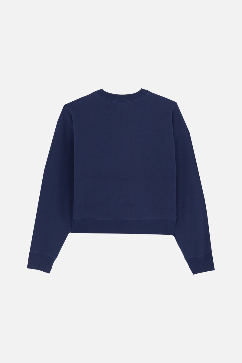 Ti Amo Fleece Sweatshirt NAVY