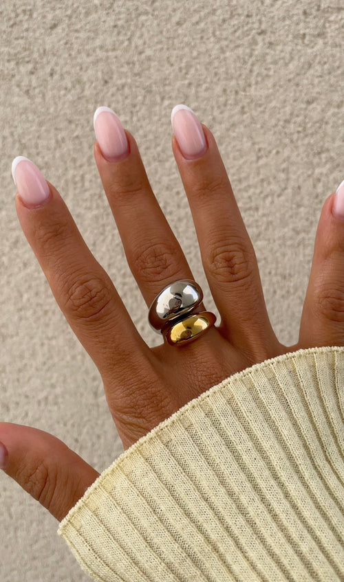 Anillo de abrazo grueso