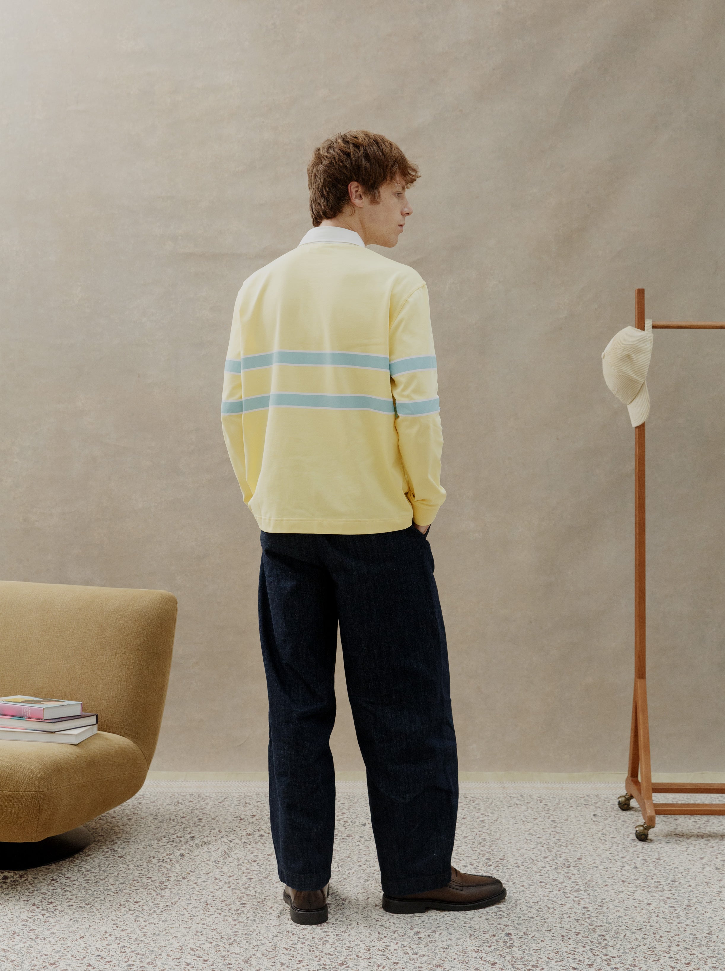 Polo amarillo verdadero unisex