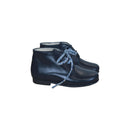 Chaussures Bottillons Bottines Enfant À Lacets Arthurius Épurés - Cuir Marine - Mixte