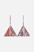 Top de bañador Music Paisley DENIM