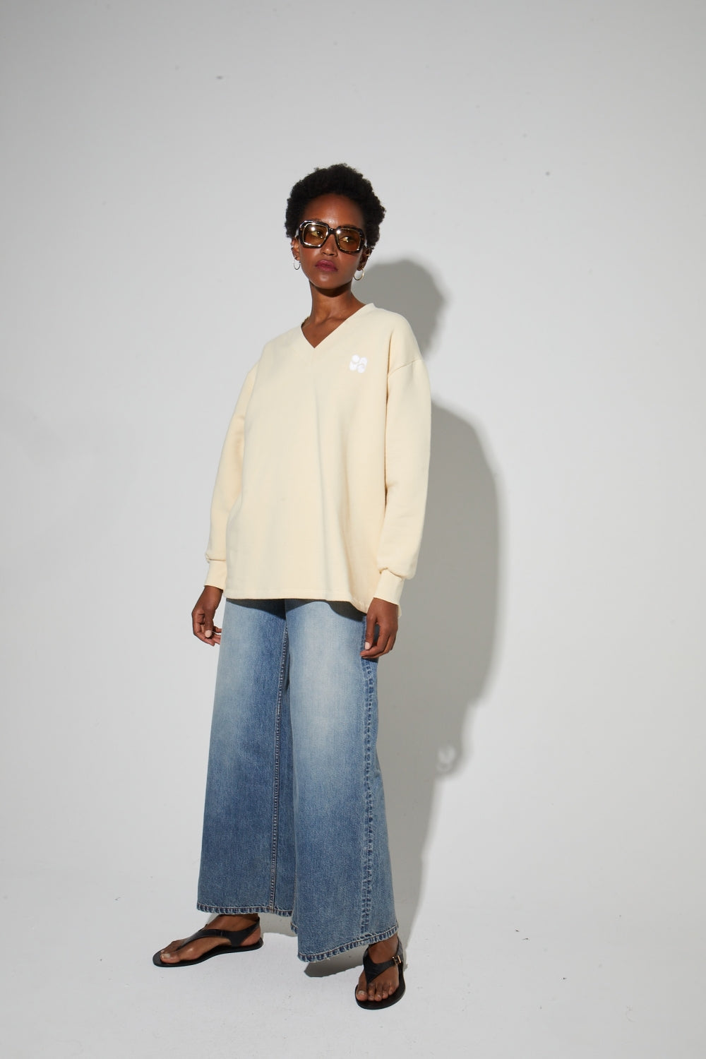 Sweatshirt Kravitz Vanille, Fabriqué Au Portugal