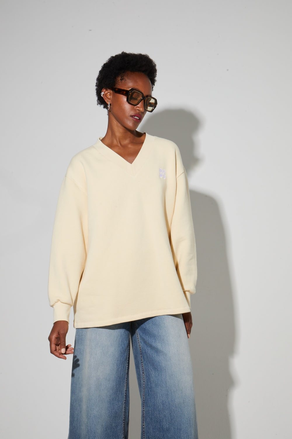 Sweatshirt Kravitz Vanille, Fabriqué Au Portugal