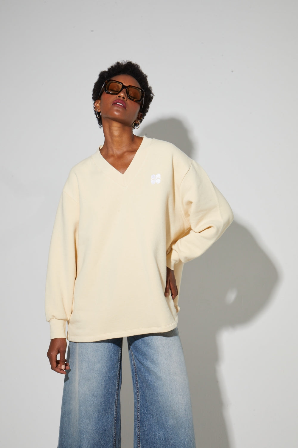 Sweatshirt Kravitz Vanille, Fabriqué Au Portugal