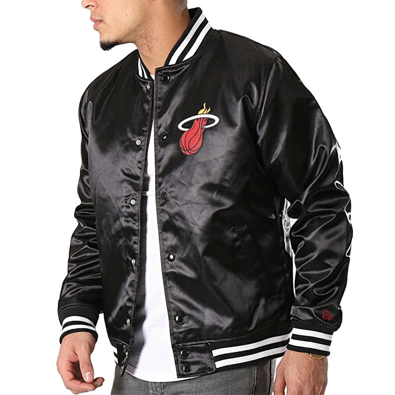 Blouson New Era Tip Off Sateen Miami Heat