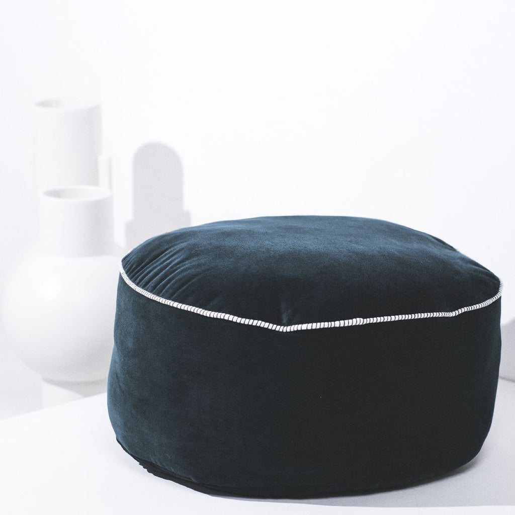 Pouf - Cocoon - Bleu