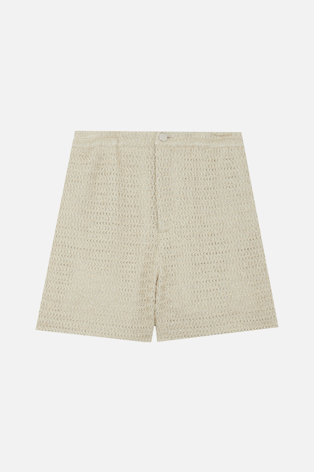 Short Laura Rafia - liso GREIGE