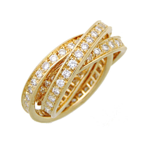 Bague Trinity Cartier Doré