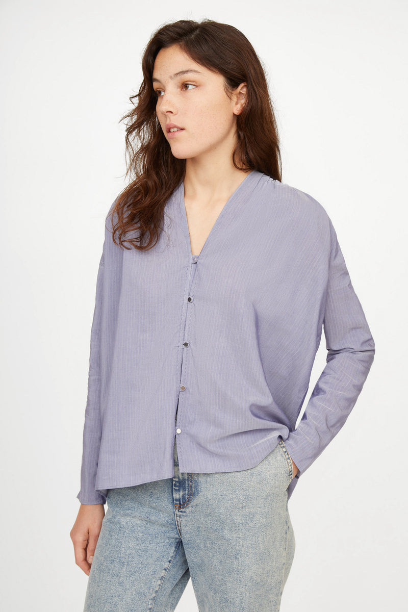 Blouse Doris Righe DENIM