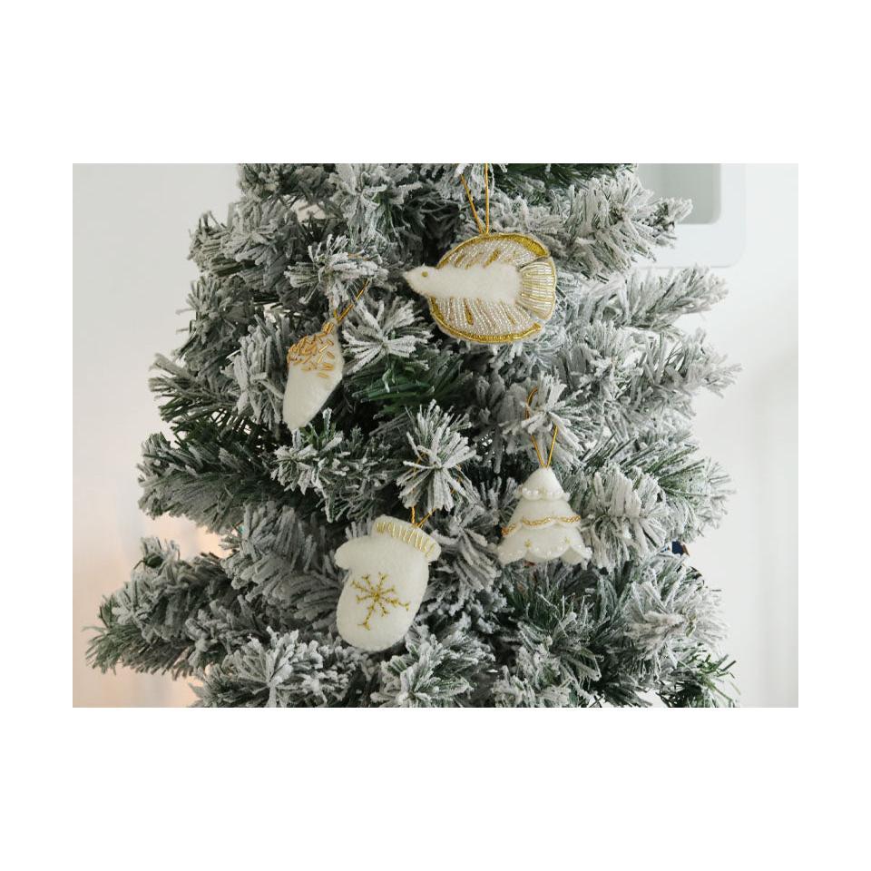 Kit De Mercería Diy - Mis Decoraciones Navideñas De Fieltro