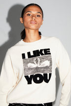 Sweatshirt Eddie I Like You Fabriqué Au Portugal