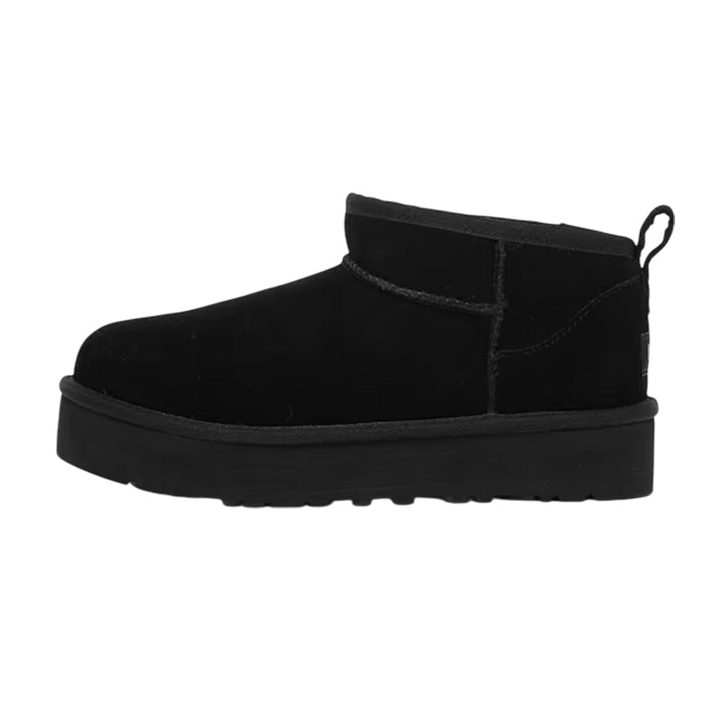 Boots Ugg K-Classic Ultra Mini Plateform - Noir