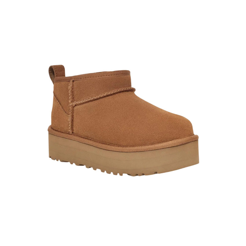 UGG K-Classic Ultra Mini Platform Boots - Chestnut